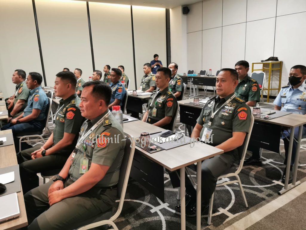 Penutupan Pelatihan Teknis Yudisial Humaniter Bagi Hakim Militer Tahun