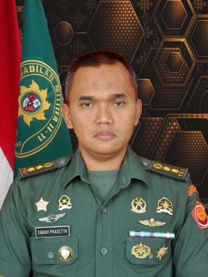 Letnan Kolonel Chk Tabah Prasetya, SH., MH.